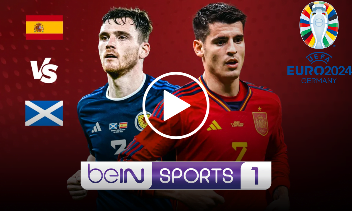 مشاهدة مباراة إسبانيا وإسكتلندا بث مباشر