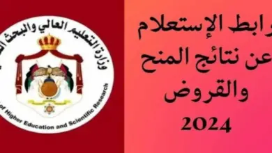 نتائج نقاط المنح والقروض 2024 في الأردن